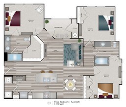 3x2 C1 00837 floor plan